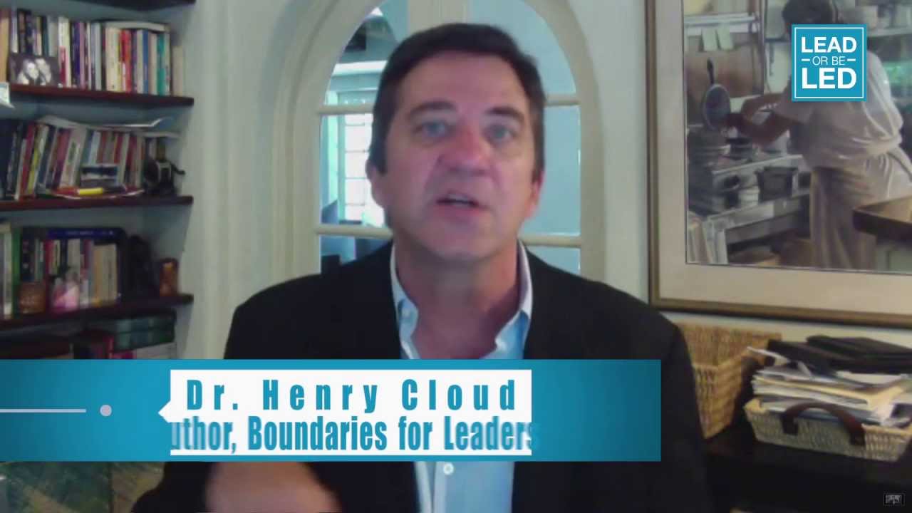 Dr Henry Cloud On Lead Or Be Lead Webtv For Leaders Part Two Youtube