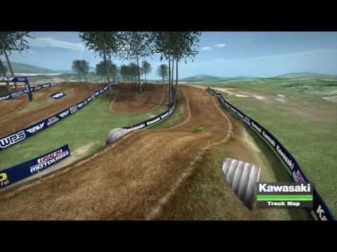 2016 Budds Creek Motocross Track Map