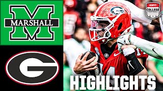 Marshall Thundering Herd vs. Georgia Bulldogs | Full Game Highlights | ESPN College Football