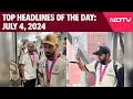 Rohit Sharmas Champions Get Grand Welcome, Mega Celebration Day Planned | Headlines, July 4, 2024