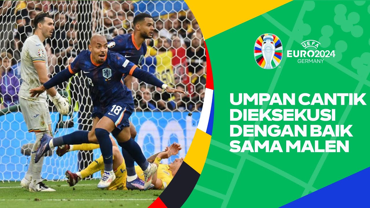 HIGHLIGHT GOAL 2! BELANDA (2) Vs (0) ROMANIA | KEY MOMENT | UEFA EURO 2024