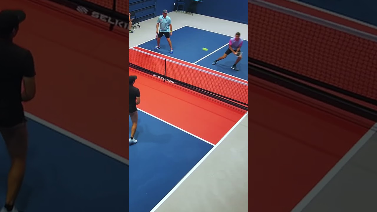 😲Wild Shot #sporthighlights #pickleballhighlights #pickleball #sports #shorts