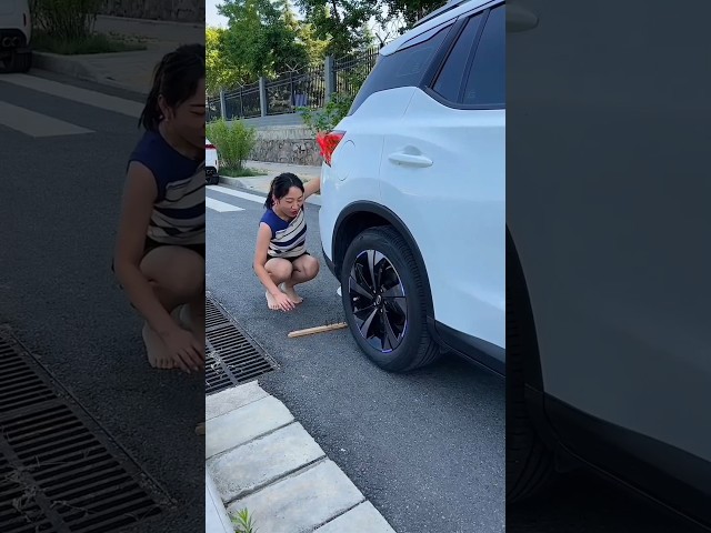 Armadilha no pneu revelada! 🔧🚗😱