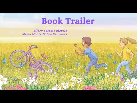 Watch the book trailer for Ellery's Magic Bicycle