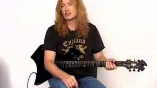 Dave Mustaine - Guitar Lesson