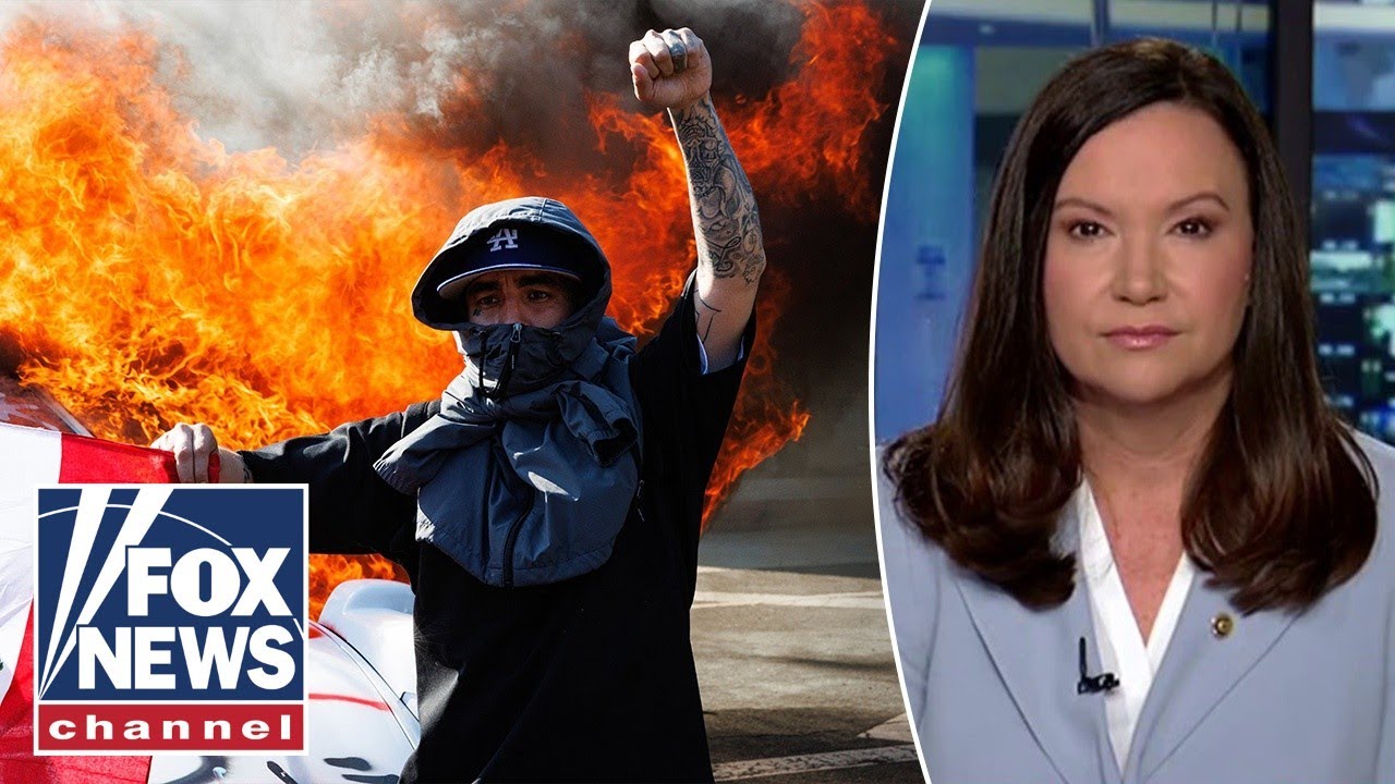 'BIDEN'S FAULT': Senator rips former president's immigration 'mess' amid LA riots