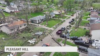 Cleanup efforts continue in Des Moines metro after severe weather, tornadoes