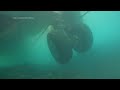 Underwater Navy video shows plane in shallow Hawaii water