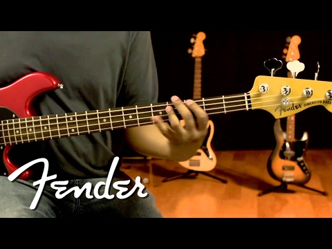 Fender Modern Player Dimension Bass Demo