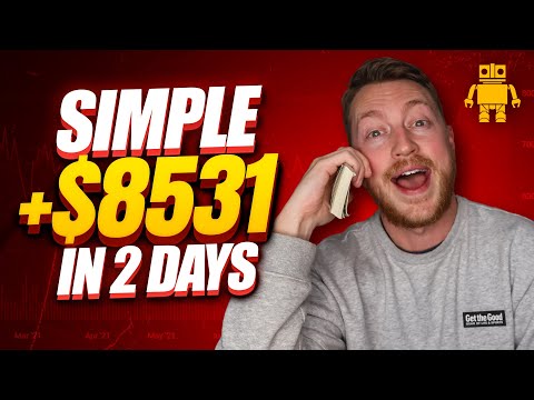 Simple Forex Trading Strategy for Beginners (2 DAYS + $8531)