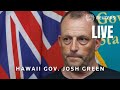 LIVE: Hawaii governor speaks one month after Maui wildfires