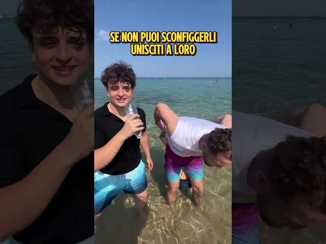Una normale giornata di mare di quattro non normali doppiatori 🤣