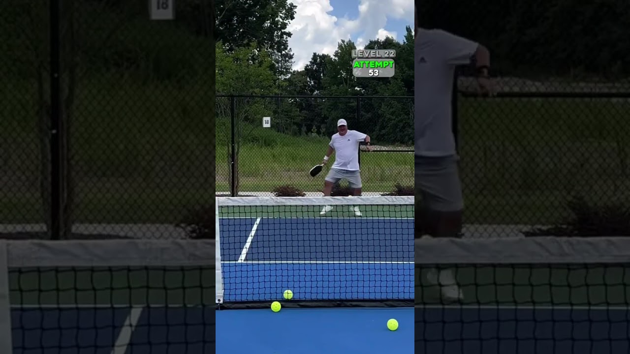 Hands down the best shot in Pickleball #pickleball #pickleballers #sport