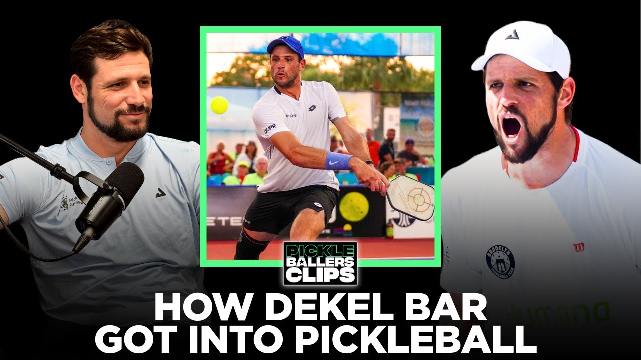 How Dekel Bar Became a Professional Pickleball Player
