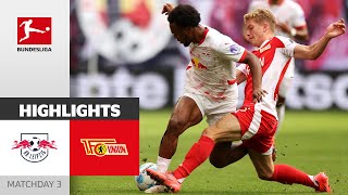 Union Fight for a Point! | RB Leipzig — Union Berlin 0-0 | Highlights | Matchday 3 – Bundesliga