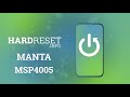 Secret Codes for MANTA MSP4005 - Enable Hidden Modes