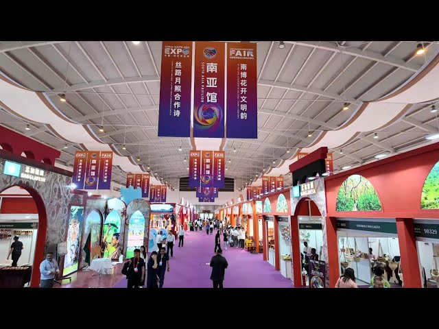 GLOBALink | Int'l exhibitors embrace business opportunities at China-South Asia Expo