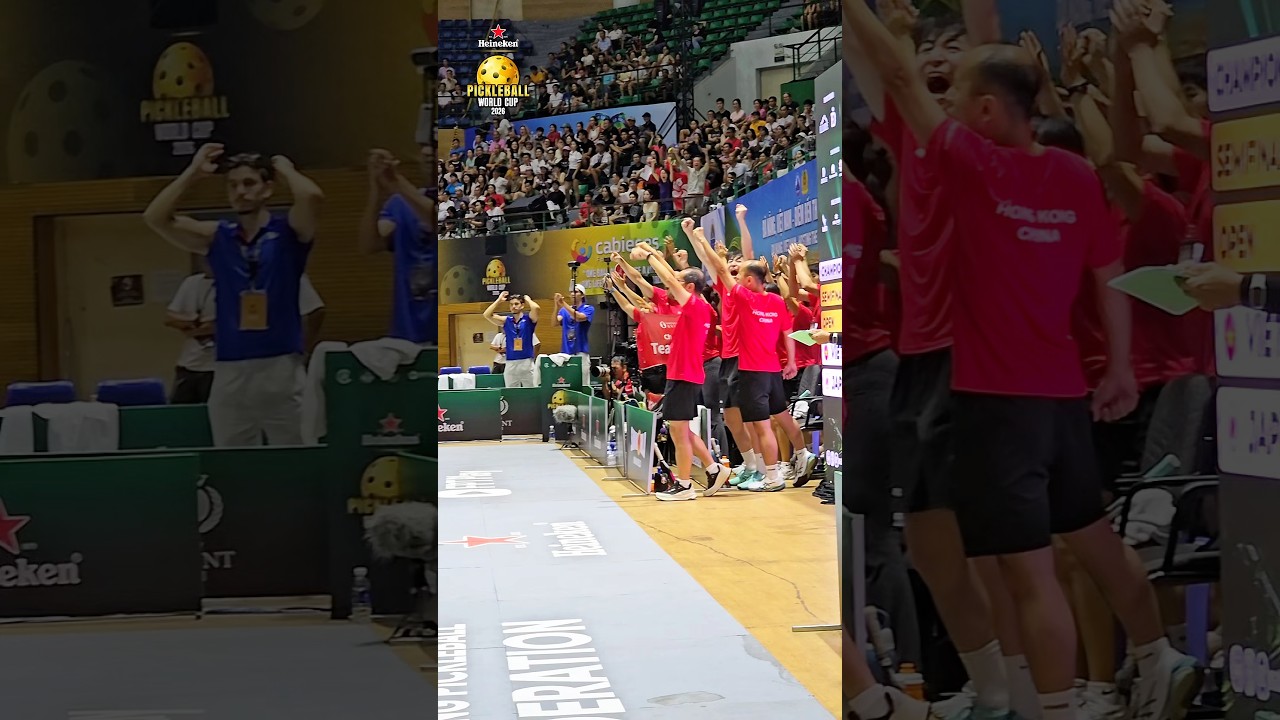 World pickleball is ELECTRIC 🌍⚡️