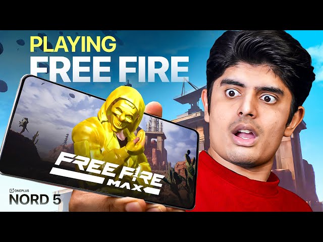 I PLAYED 144 FPS FREE FIRE AND GTA 5 ON A MID-RANGE PHONE | ONEPLUS NORD 5