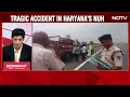 Nuh Accident | 8 Sanitation Workers Killed In Accident On Delhi-Mumbai Expressway  - 01:43 min - News - Video