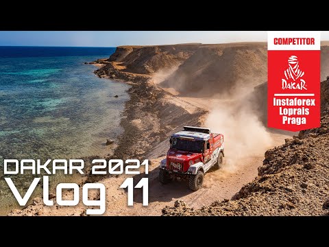 Instaforex Loprais Praga Team - DAKAR 2021 - STAGE 9 - Vlog 11