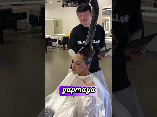 Kafasına POTA Yaptıran Kadın❗😂