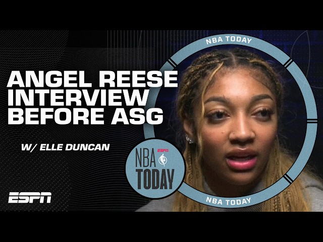 Angel Reese says she feels like her 'best self' ahead of All-Star Weekend | NBA Today