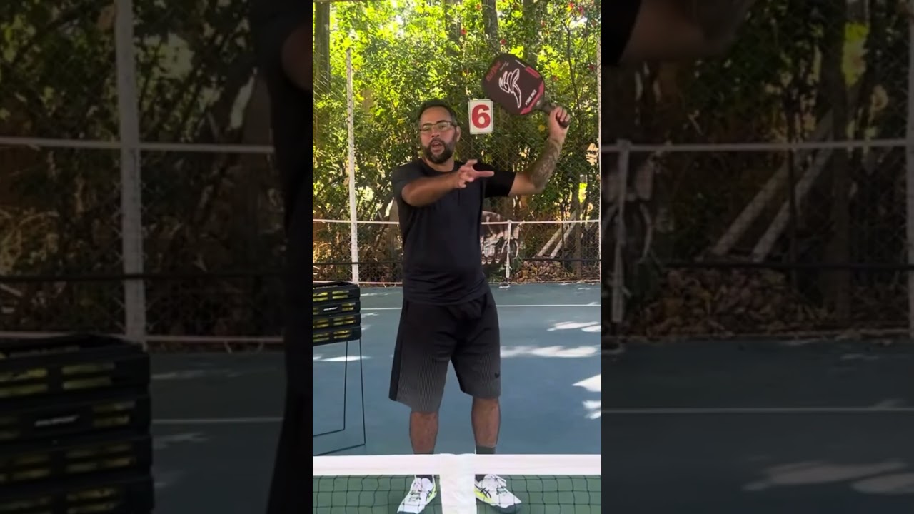 ERROS DOS INICIANTES PT 08 #pickleball #sports #sport #tennis #shorts #short #shortvideo