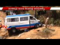 Ambulance Over Turns From Bridge In Vizag, 3 Dead