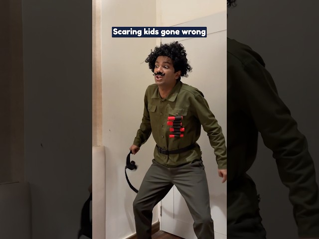 Scarings kids gone wrong | Manish Kharage #shorts