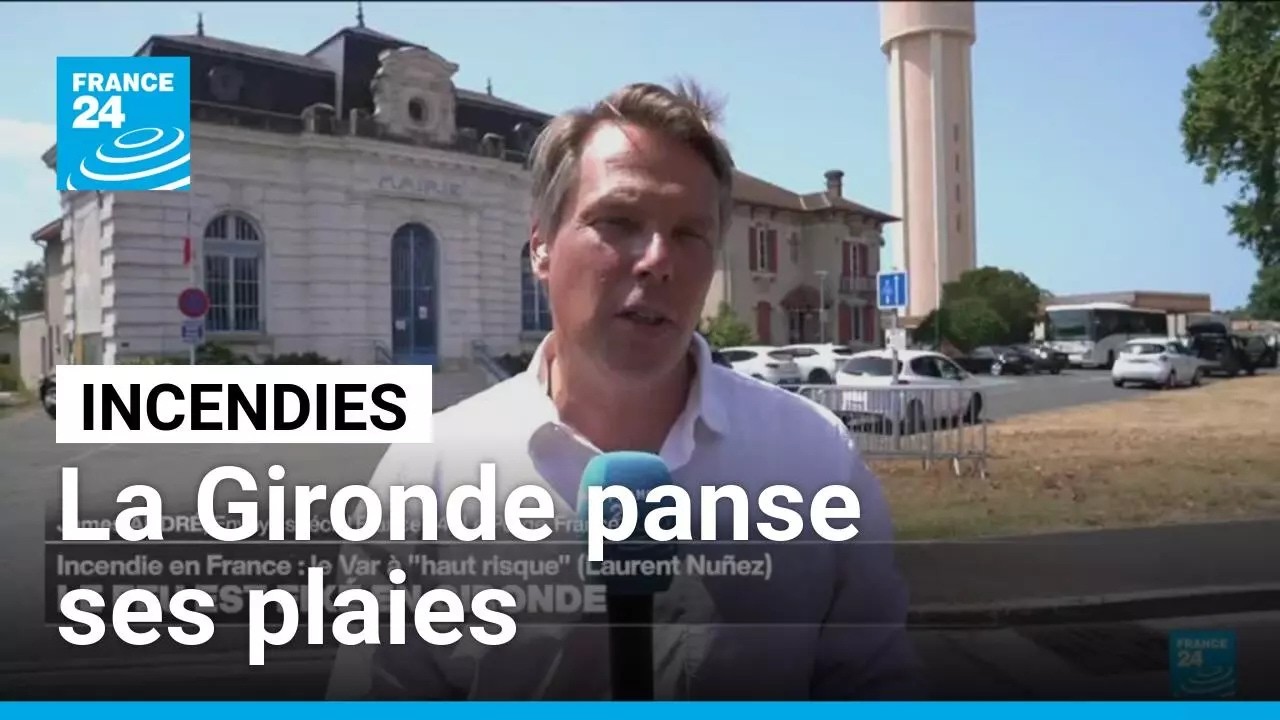 France - Incendie en Gironde : "Un spectacle de désolation" • FRANCE 24
