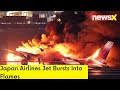 Japan Airlines Jet Bursts Into Flames | Miracle Escape For 379 Passengers | NewsX