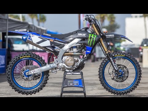 Inside Aaron Plessingers Factory Yamaha YZ450F - Motocross Action Magazine
