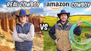 Real Cowboy Tests Amazon's CHEAPEST Cowboy Gear!