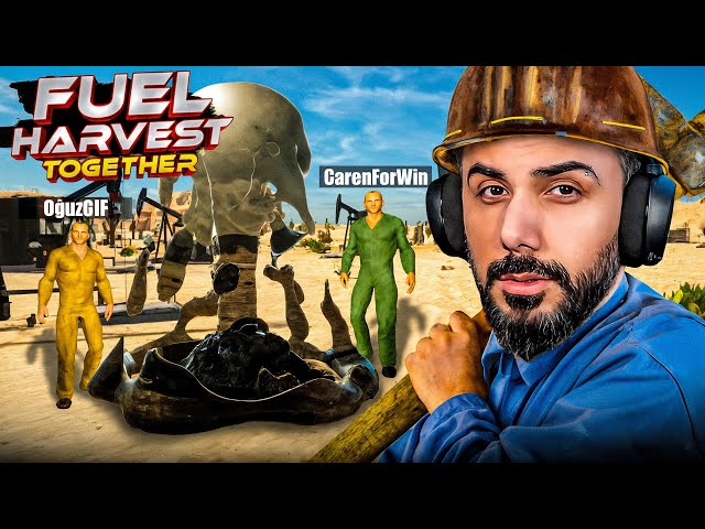 PETROL ZENGİNİ OLUYORUZ!! | EKİPLE FUEL HARVEST TOGETHER | Barış can