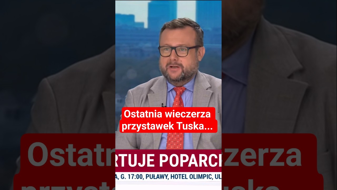 Klarenbach: oby nie Żurek, czy deserek nie stały się ostatnią wieczerzą przystawek Tuska