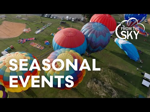 screenshot of youtube video titled Seasonal Events | From the Sky
