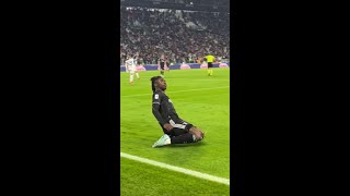 POV: Moise Kean scores and you have the best seat in the house 😍🔥⚽️??