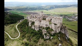 Largest Castle Complex in Central Europe, Spissky hrad, Slovakia - Drone -ing