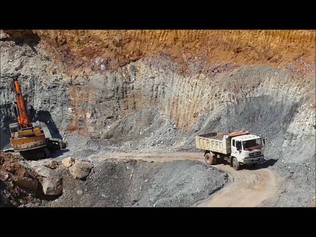 Khai thác mỏ quặng đồng và tuyển nổi quặng đồng lộ thiên, copper ore mine - Khám phá thế giới