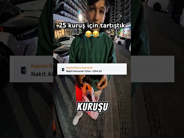 Dünyanın en sorunlu müşterisi 😂😂 #shorts #tiktok #motovlog #viral #fyp #keşfet #kurye #reels