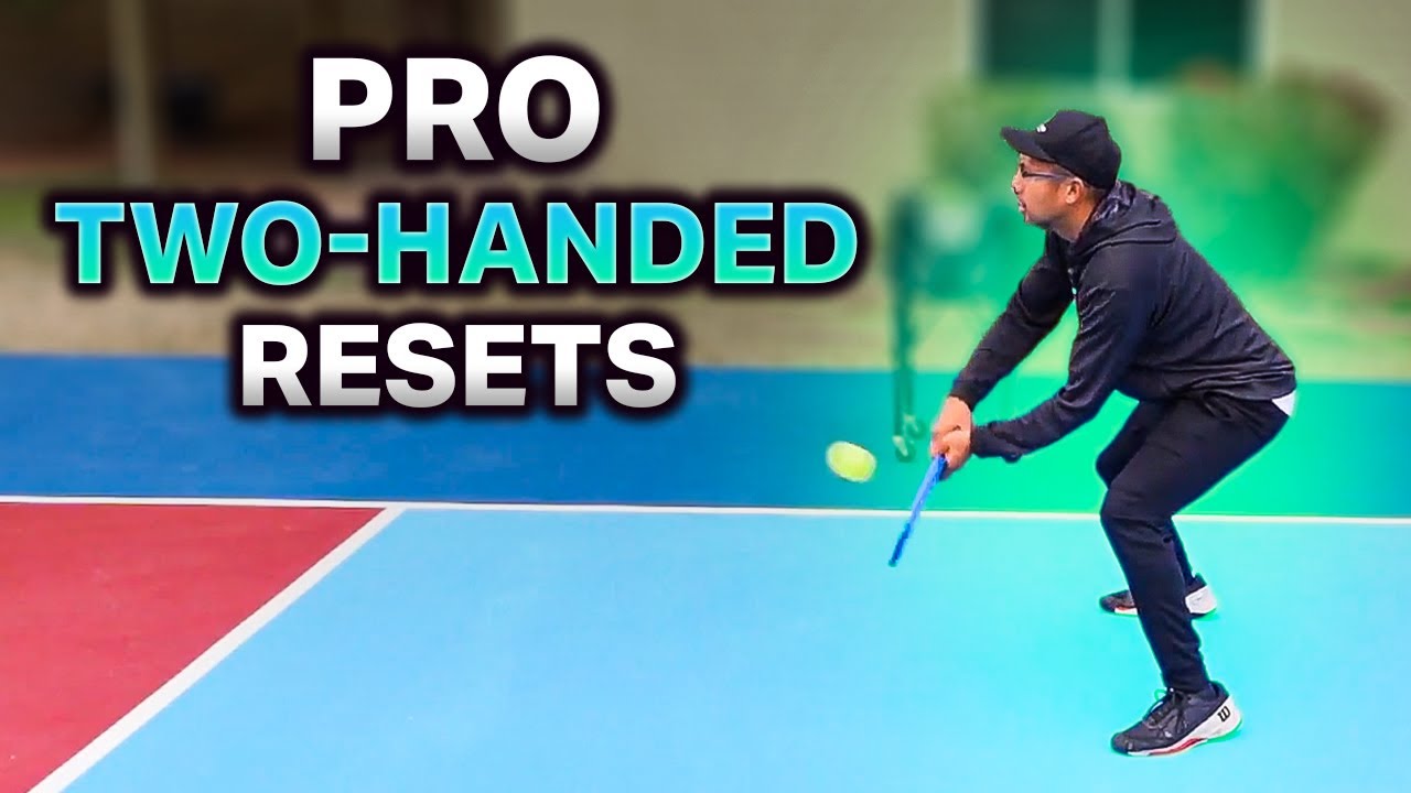 How to PERFECT the TWO-HANDED Backhand Reset