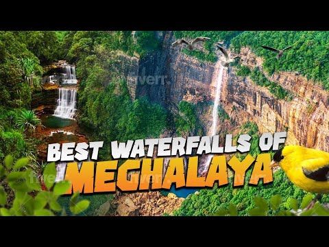6 Famous Vs Hidden Waterfalls in Meghalaya: North East India Meghalaya Tourism || India Tourism