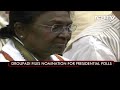 Droupadi Murmu Files Nomination For Presidential Polls  - 02:02 min - News - Video