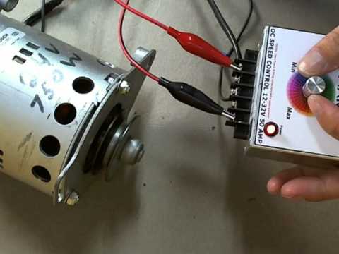 DC 12V-32V 50A Motor Speed Controller (PWM) - YouTube wiring diagram reversible 12 volt motor 