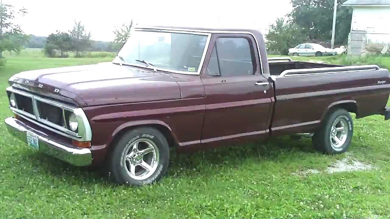 1970 Ford f100 youtube #9