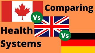 Healthcare System Comparison: Canada v. UK v. Germany