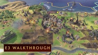 Sid Meier's Civilization VI - E3 2016 Játékmenet videó