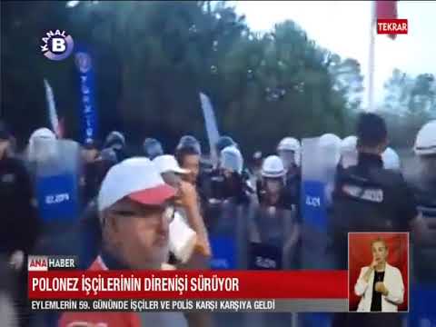 POLONEZ İŞÇİLERİNİN DİRENİŞİ SÜRÜYOR 17.09.2024   Kanal B