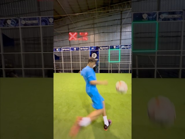 Epic Start, Perfect Finish: Boy’s Chest Control to Side Volley Mastery! ⚽🔥